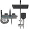 SWHC Colonne de Douche Thermostatique, Affichage Numérique Système de Douche 4 Fonctions Ensemble Douche Kit de Douche avec Mitigeur de Douche Cascade, Douchette WC, Tête de Douche
