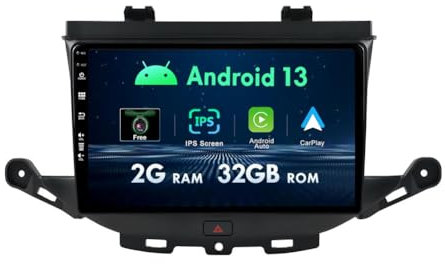 MISONDA Android Autoradio Passt Für Opel Astra K/Für Buick Verano GS 2015-2017 In Dash | Rückfahrkamera KOSTENLOS | 2G+32G |9 Zoll IPS 2 Din | MIT Lenkradsteuerung 4G DAB+