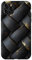 Hülle für iPhone 11 Pro Max Carbon Muster, schwarzes Design