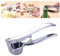 Knoblauchpresse aus Edelstahl, 2024 Premium Knoblauchpresse, Multifunktional Knoblauchschneider Leicht zu reinigende Garlic Press Knoblauchpresse Spülmaschinenfest (1, mittlere Größe)