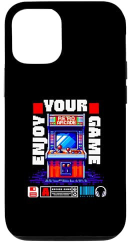 Hülle für iPhone 15 Classic Retro Arcade Gaming Pixel Art - Enjoy Your Game Tee