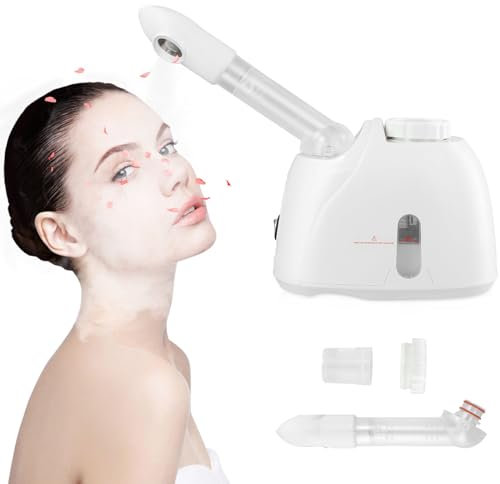 Vapeur Visage, Vapeur Faciale de Table pour Salon et Spa, Machine Hydrafacial pour un Nettoyage en Profondeur, Vapeur Faciale de Salon Professionnelle avec Bras Extensible