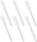 Dsjnf White Plastic Glue Applicator Glue Applicator Plastic Spatula Disposable Mixing Tool Silicone applicator Applicator 6PCS