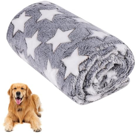 Hundedecke, Katzendecke, Haustier Decke, Plüsch Hundedecke, Waschbar Hundedecke, Flauschige Hundedecke, Bieten Sie Ihrem Haustier Einen Erholsamen Schlaf, 104 x 76cm