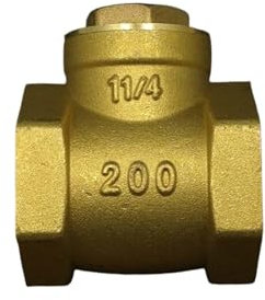 LIUCH DN32 G1-1/4 BSPP Innengewinde Messing Rückschlagventil Einweg