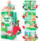 Babybuch Baby Stoffbuch Buch,Spielzeug 0 Monate, 3D Bilderbuch Stoffbücher,Fühlbuch Knisterbuch Baby,Thema Dschungeltiere Spielzeug Baby, 3D Stoffbuch Baby für Jungen Mädchen