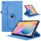 TEDTIKJT Cover per Samsung Galaxy Tab A 8 2019 SM-T290 T295 Custodia Pelle PU 360°Multi Angolo Ruotabile Flip Tablet Protettiva Custodia per Samsung Galaxy Tab A 8 2019,Blu Albero