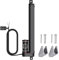 JiGiU Linearantrieb 1500N 300mm Verstellantrieb Linear Actuator Motor Linearmotor DC 12V Lineartechnik IP65 Wasserdicht Electric Motor Putter Elektrische Türöffner (Schwarz)