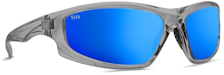 Shady Rays X Series - Glacier Smoke/Blue Glacier Mirror Lens, Medium/Large