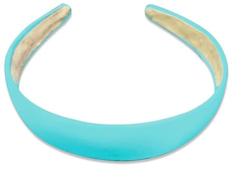 Haarreif Stirnband Kopfschmuck in verschiedenen Farben für Damen und Kinder – Trendiges Accessoire für jeden Anlass (türkis)