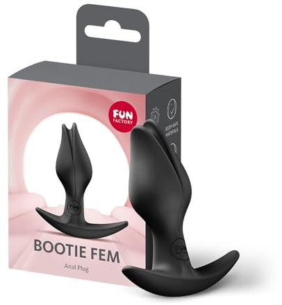 Fun Factory Bootie Fem | Sexspielzeug für Anfänger | Analplug | Unisex | Schlankes Design für Einsteiger | Hautfreundliches Silikon | Sicher dank breiter Basis | Sex Spielzeug für Frauen | Erotik