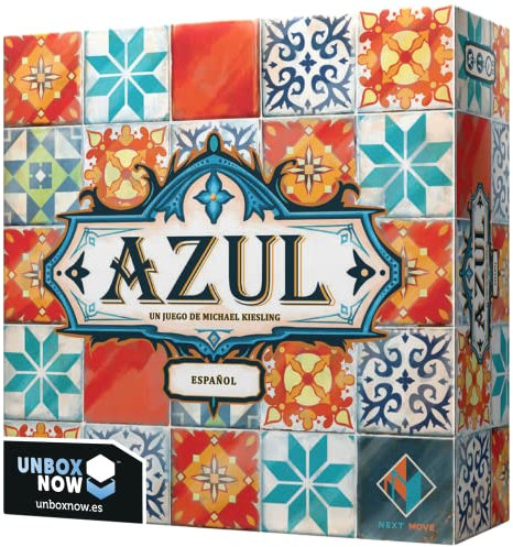 Plan B Games | Azul | Juego de Mesa de Colocacción de Losetas y Estrategia para Adultos y Familias | A Partir de 8 Años | De 2 a 4 Jugadores | 30-45 Minutos por Partida | Español