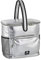 Be Cool City Basket - Bolsa isotérmica (33 x 18 x 30 cm, 17,5 L de volumen, con asas anchas para picnic, escuela, viajes, etc.), color plateado
