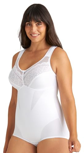 MISS MARY OF SWEDEN Happy Hearts Body modellante senza ferretto 4e White