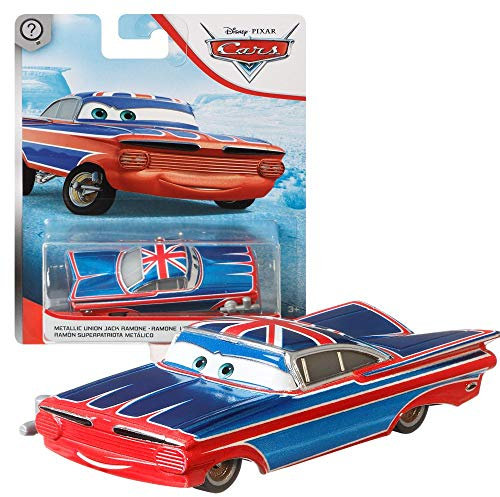 Sélection Véhicules | Modèles 2020 | Voitures Disney 3 | Cast 1:55 | Mattel, Cars 2017:Ramone Metallic Union Jack