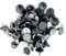 BillyOh Galvanised Roof Shed Felt Clout Head Nails Roofing Felt Nails (100, 10mm)