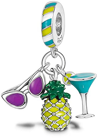 MULA Charms Anhänger Silber 925 für Armbänder, Kompatibel mit Europäischen Armbändern und Halskette für Frauen