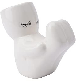 CGB Giftware Boat Yoga Pose Mini Indoor Air Planter | Gift Box | Home Accessory | Loft GB06026