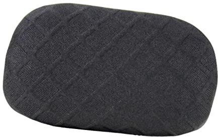 Sharplace Bürostuhl-Kopfkissenbezüge Elastischer Stretch-Büro-Schreibtisch-Stuhl-Kissenbezug Schonbezug Stuhlschutz, Schwarz