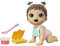 Baby Alive Lil Snacks Puppe, Eats and Poops, Snack-Thema, 20,3 cm Babypuppe, Snackbox-Form, Spielzeug für Kinder ab 3 Jahren, braunes Haar