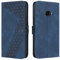 OKZone Kompatibel mit Samsung Galaxy Xcover 4/4S Hülle, Handyhülle Samsung Xcover 4/4S, PU Leder Tasche Wallet Schutzhülle Flip Cover Klappbar Brieftasche Etui mit Kartenfach TPU Lederhülle (Blau)