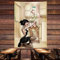 Tattoo Lesben Bad Girls Poster Banner Verführerische Pin Up Kunst Flagge Wandgemälde Tapisserie Bar Cafe Pub Man Cave Wanddekoration Aufkleber