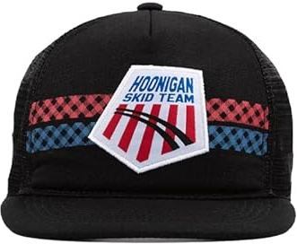 Hoonigan GYMKHANA Skid Team Trucker Cap/Hat – Offizieller Merchandise-Artikel – Travis Pastrana – Ken Block – Bekannt aus GYMKHANA Film