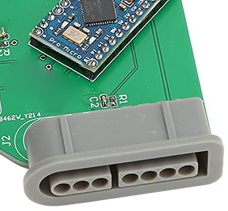 Joysticks Development Board, Handle Joysticks USB Adaptor Compact Low Latency Controllers Converters for RasPi for FPGA for SEGA Genesis, for Controller (for SNES Handle Adapter)