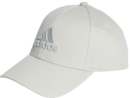 adidas Unisex Adulto Big Tonal Logo Baseball Cap, Wonder Silver, XXS
