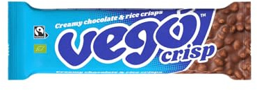 Vego Crisp - Creamy chocolate & rice crisps 1 x 40 g