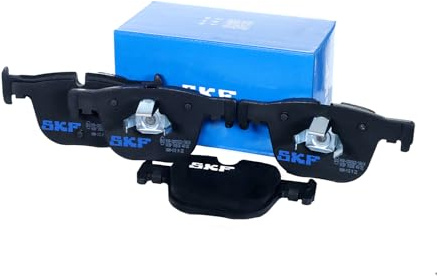 SKF Scheibenbremse Bremsbelag VKBP 90508-4er Set - Position Hinterachse Höhe 78 mm Länge 171 mm Breite 131 mm Dicke 17,5 mm - OE Qualität