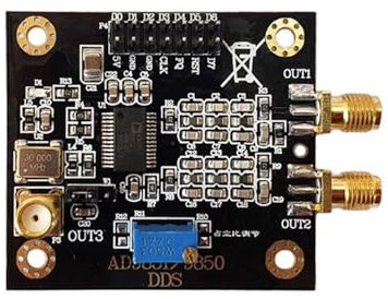 Q-BAIHE Ciclo di lavoro regolabile di Wave quadrato dell'onda sinusoidale del generatore di segnale del modulo DDS AD9850