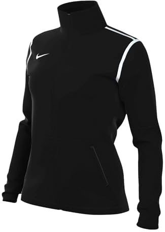 Nike FJ3024-010 W NK DF PARK20 TRK JKT K R Giacca Donna BLACK/WHITE/WHITE Taglia L