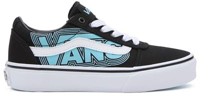 Vans Ward, Zapatillas Unisex niños, Glow Vans Neon Blue and Black, 21.5 EU