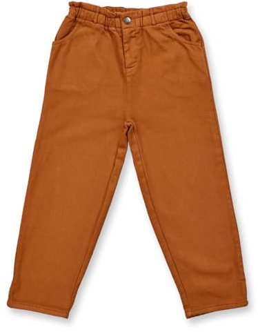 Sense Organics gefütterte Kinder Twillhose Bio Baumwolle (DE/NL/SE/PL, Numerisch, 128, Regular, Braun)