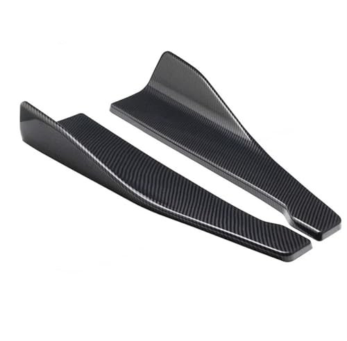 Automotive Seitenschweller Universal Auto Seitenschweller Stoßstange Spoiler Splitter Schutz Für Seat Für Ibiza 6j Auto Seitenschürze(Kohlefaser)