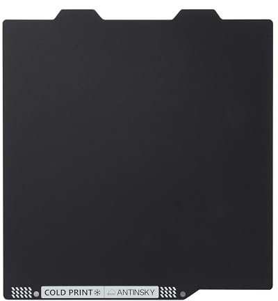 Antinsky Bambu Lab Kalt PEI Blatt doppelseitig 184 x 184 mm flexibles magnetisches Stahlblech leicht zu entfernende Form PEI Bauplatte für Bambu Lab A1 Mini 3D Drucker