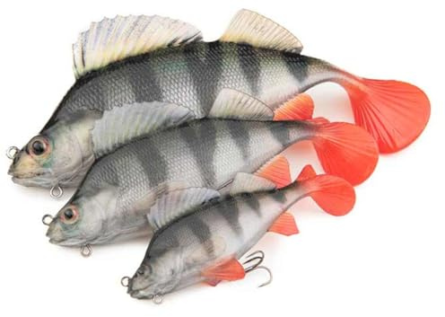 Fox Rage Ultra-Realistic Perch Replicant - Rubber Bait