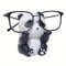 AMJDGEU Brillenrahmen Netter Tier Brillenhalter für Home Office Schreibtisch Dekoration Geschenk (Panda)