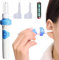 Ohrenschmalz Entferner,Ohrenreiniger Ohrreiniger Sauger für Erwachsene und Kinder,Sicheres und Weiches Ear Cleaner,Ohrenschmalz-Reiniger Ohrensauger mit 2 Waschbaren Ersatzköpfen