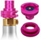 IKOPFLN 1 Stück adapter sodastream Split CO2 Quick Adapter, Quick Adapter für CO2 Soda, kompatibel mit Duo/Terra/Art/E-Duo/Crystal 3.0/Gaia Sprudelwasserbereiter, sodastream adapter