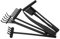 Milisten 6Pièces Set de Râteaux Miniatures Plastique pour Jardin Zen Outils Décoratifs pour Artisanat pour Créativité Aménagement de Jardin