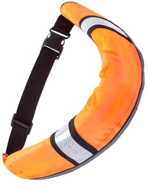 Salvagente, Giubbotto Gonfiabile Regolabile con Pagaia, Dispositivo di Protezione per Nuoto Canoa Vela Snorkeling Allenamento in Mare Piscina Viaggi