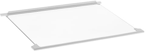 Masterpart Refrigerator Upper & Middle Glass Shelf Assembly With Front And Rear Edge Trims To Fit Beko Fridge Freezers 4331213900, C00869511