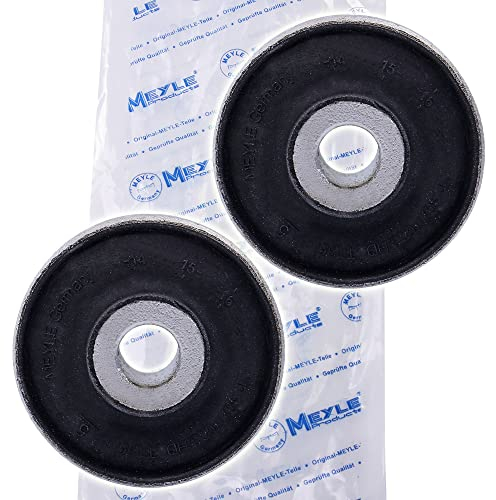 2x Original MEYLE Querlenkerlager Hydrolager Querlenkerbuchse Lager Buchse Querlenker Gummilager Gummimetalllager Achsschenkel Dreieckslenker verstärkt Vorderachse links rechts hinten unten