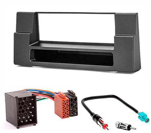 CARAV 11-012-3-67 1-DIN Marco de plástico para Radio para 5-Series (E39) 1995-2003; X5 (E53) 1999-2006 with Pocket