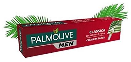 Palmolive Jabón de afeitar Man classica con extracto de palmera, 100 ml