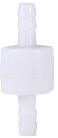 Hilitand Rückschlagventil aus Kunststoff, 6 mm, Einweg, Rückschlagklappe für Wasser, Kraftstoff, Flüssigkeit, Luft (6 mm)