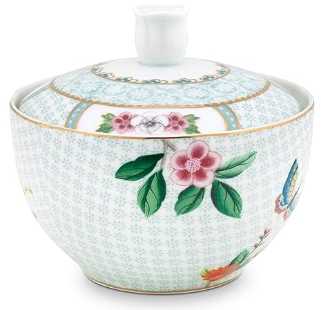 Pip Studio Blushing Birds Zuckerdose White 0,3 l