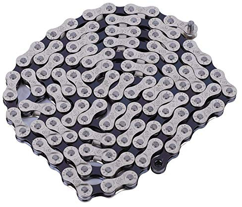VGEBY1 Fahrrad Kette, Mountainbike Kette 8/9 Fach (18-24 Fach/ 27 Fach) Edelstahl Fahrradkette für Rennräder Rennrad Mountainbike(27 Speed)